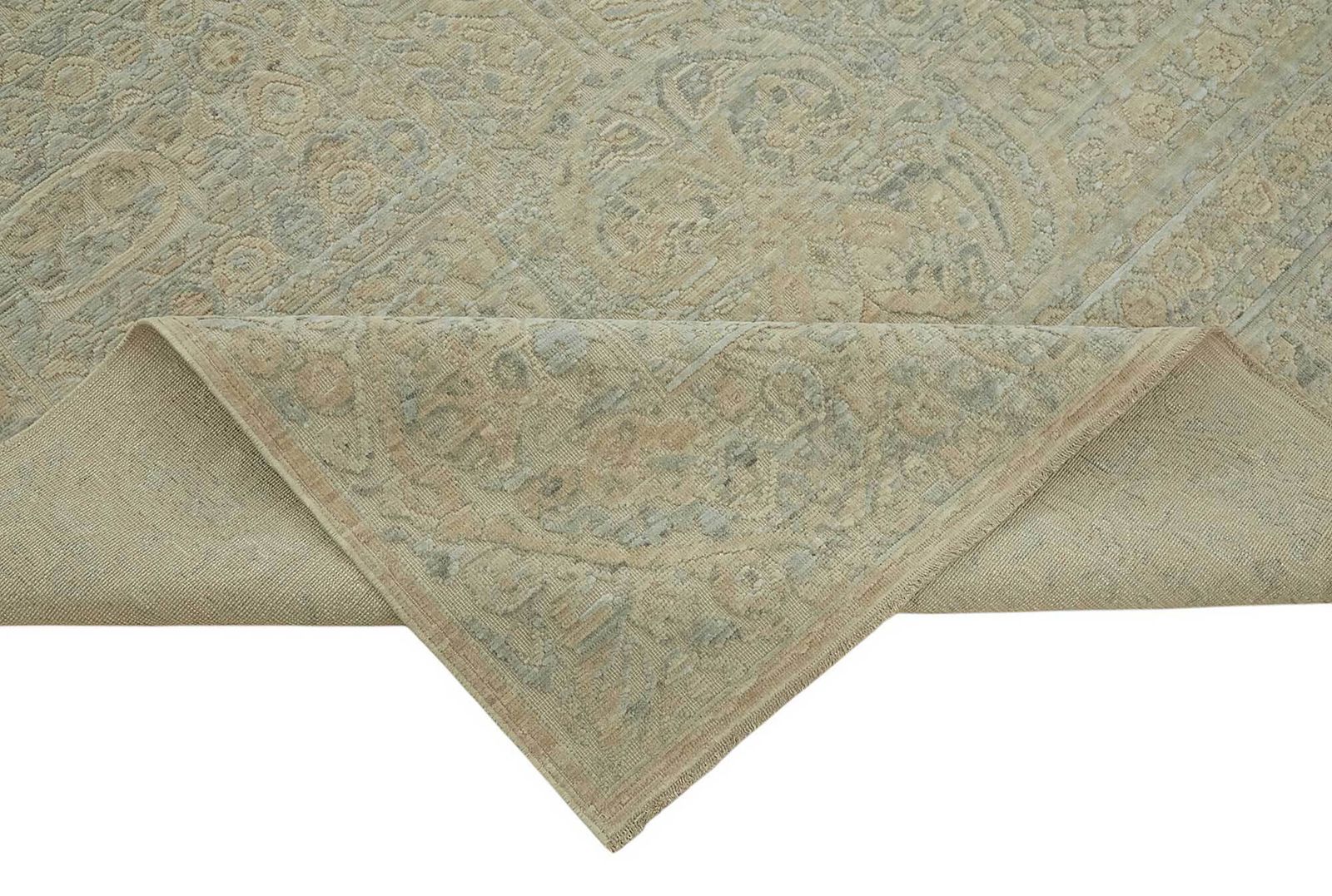 Hand Loom Wool Oushak Rug 277 Cm X 350 Cm photo vinterior