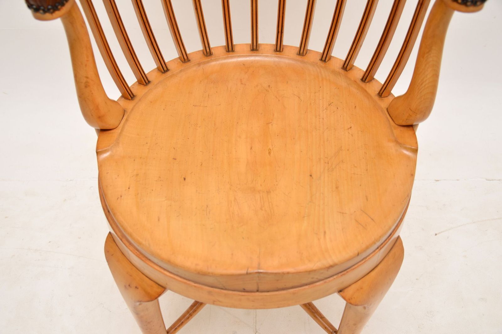 Antique Victorian Swivel Desk Chair photo vintage