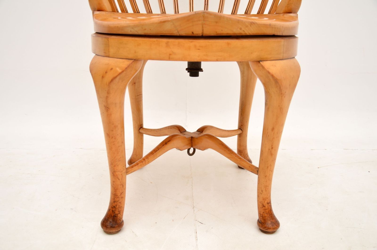 Furniture Antique Victorian Swivel Desk Chair photo