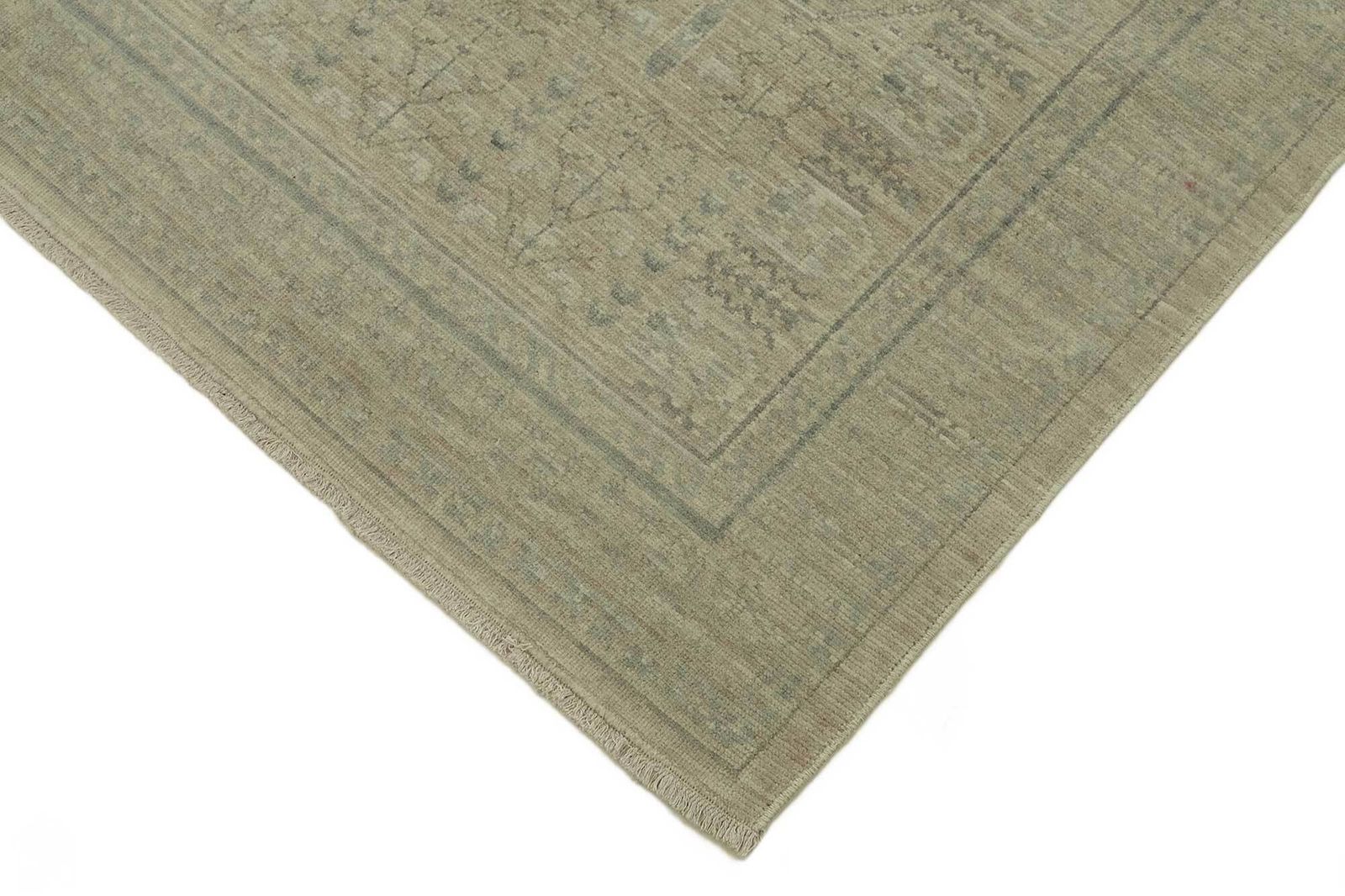 7x10 Hand Knotted Wool Oushak Rug   47713 photo Textiles