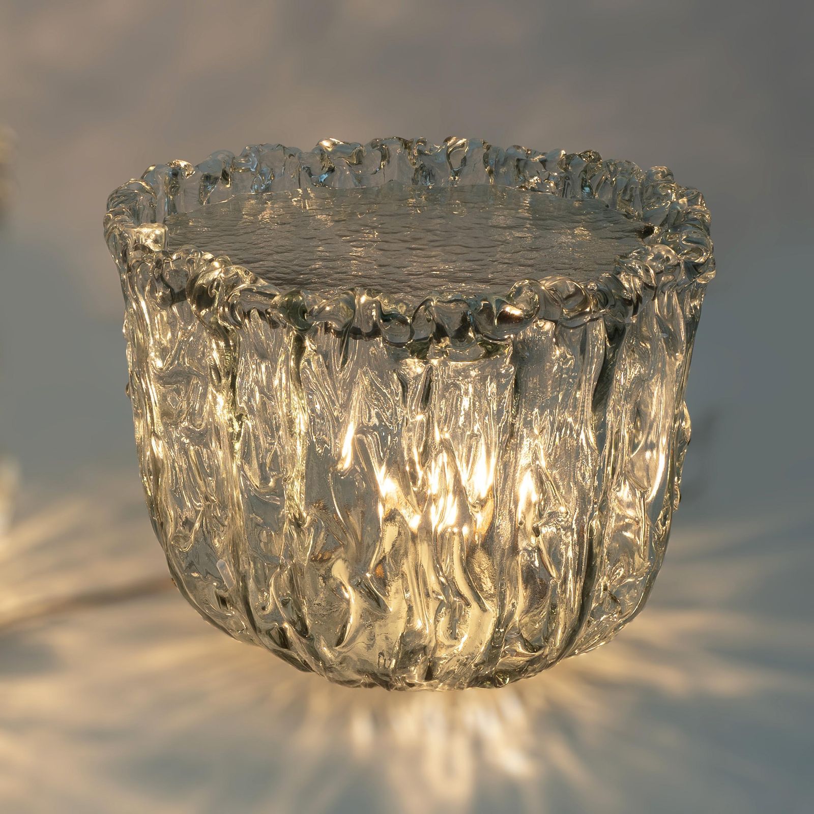 Pair Of Aquamarine Murano Glass Coffee Table By Tokujin Yoshioka photo vinterior
