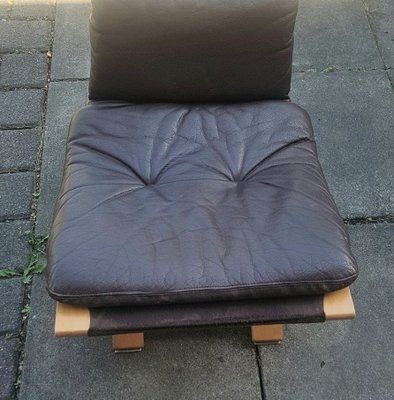 Swedish Kroken Lounge Chair And Ottoman By åke Fribyter For Nelo, Set Of 2