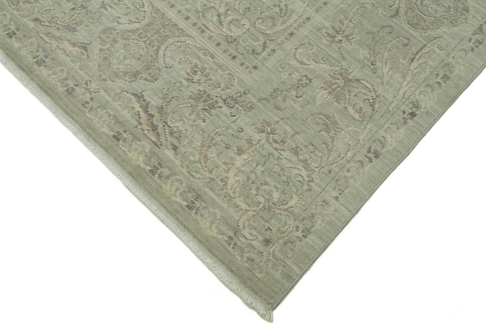 7x10 Hand Knotted Wool Oushak Rug   47706 photo Textiles
