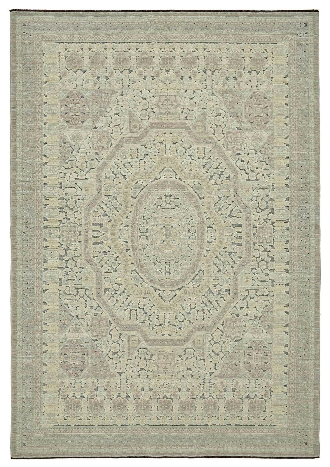 7x10 Hand Knotted Wool Oushak Rug