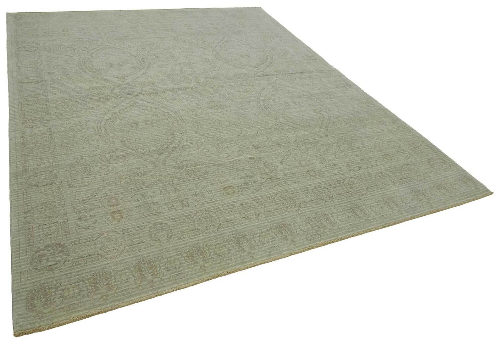 Hand Loom Wool Oushak Rug 248 Cm X 318 Cm photo furniture