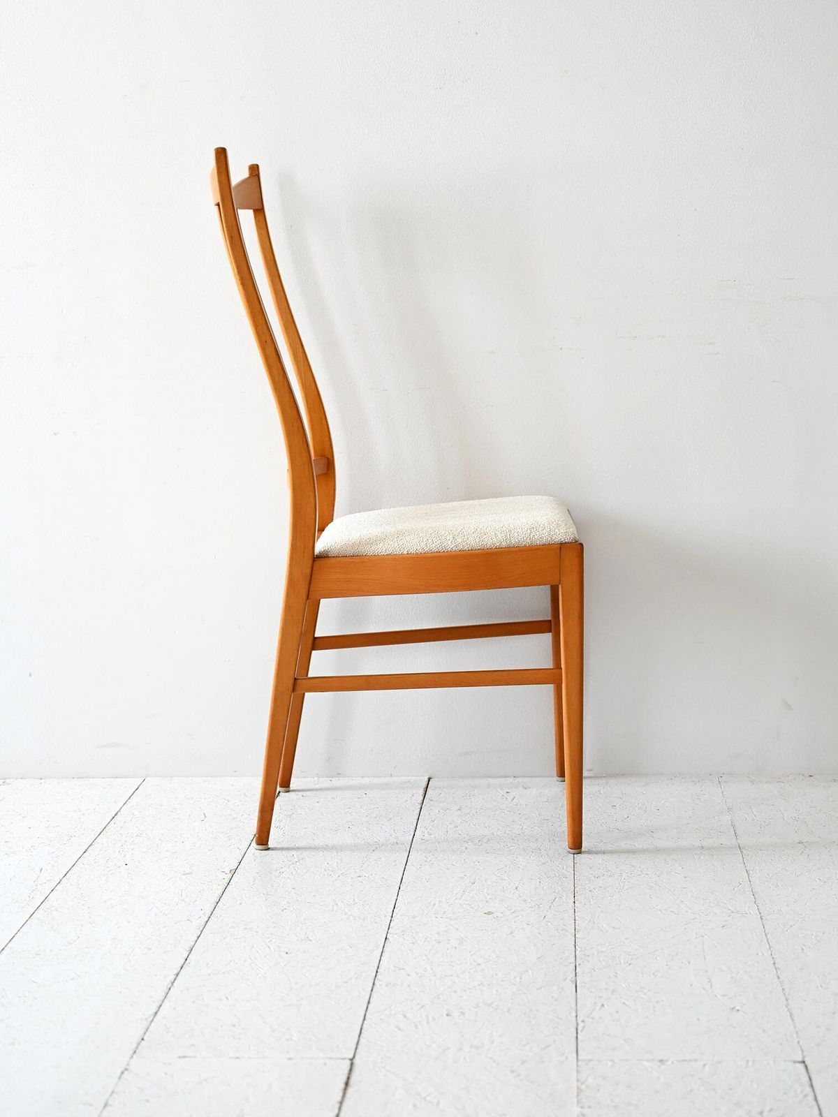 Set Of 4 Vintage Scandinavian Chairs From The 1950s/60s In Beech photo 1140.0
