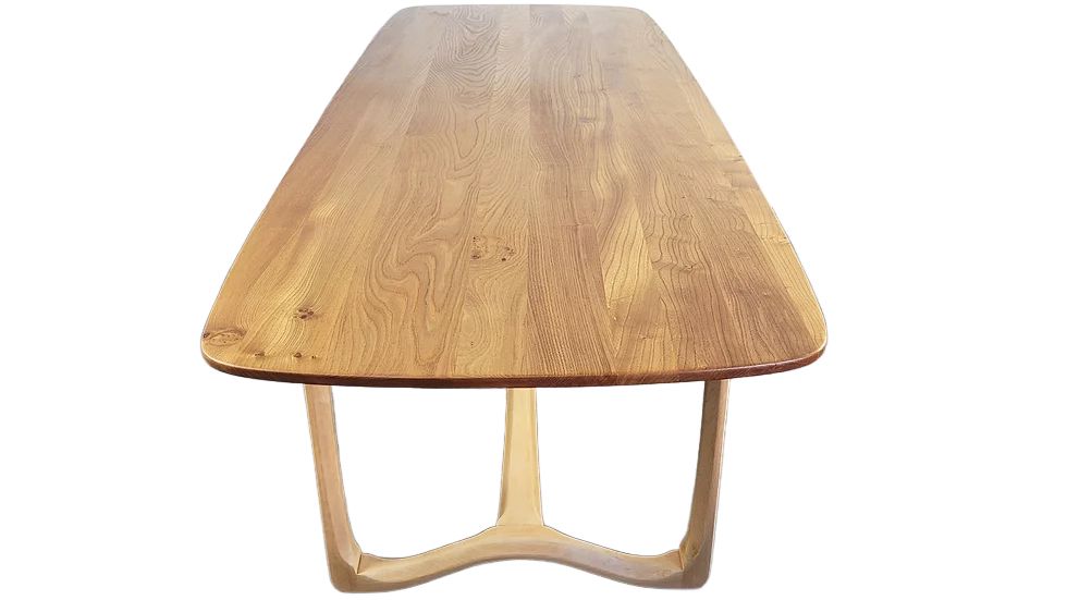 Mid Century Ercol Model 513 Refectory Dining Table photo vintage