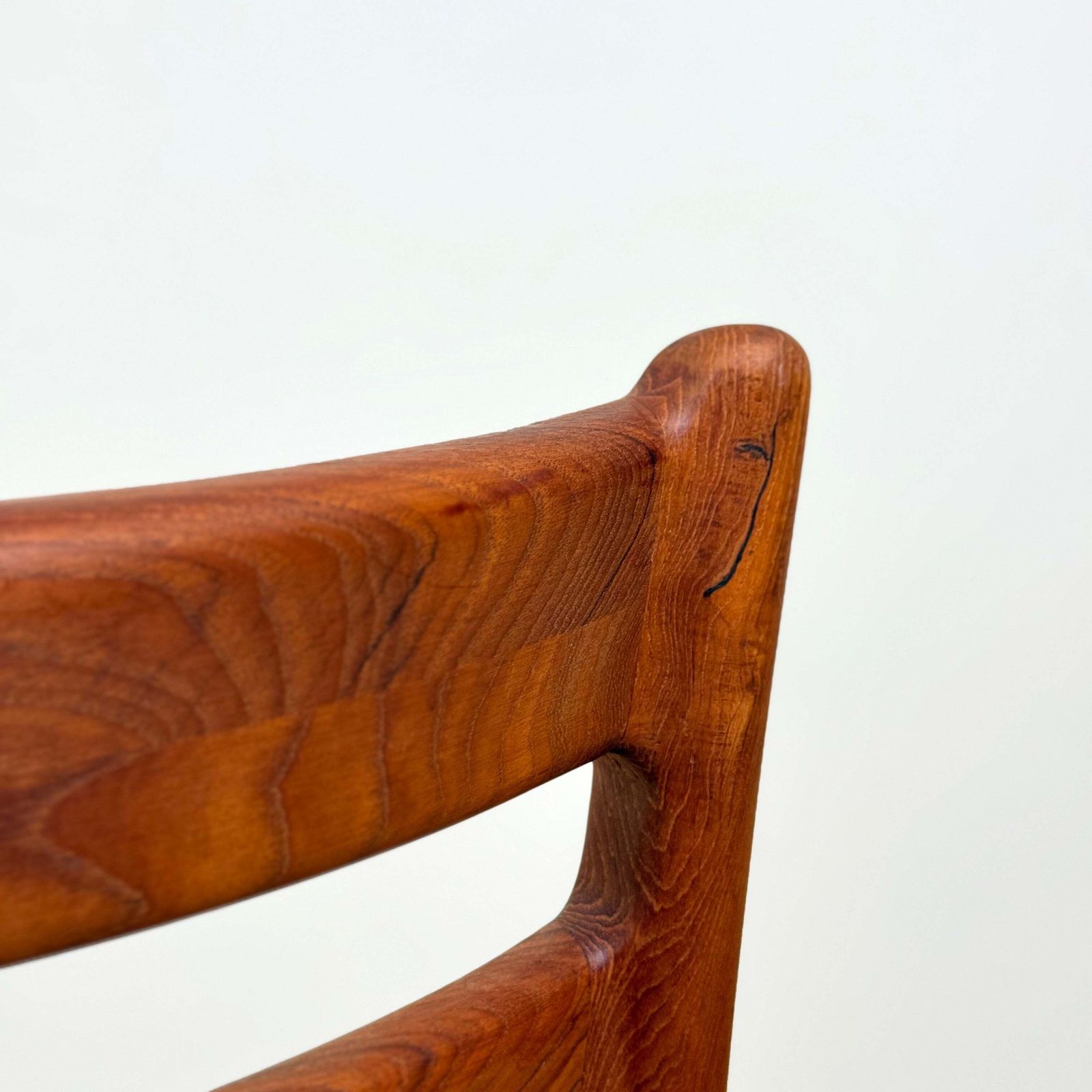 photo vinterior Set Of 6 Dining Chairs In Teak By Emc Møbler