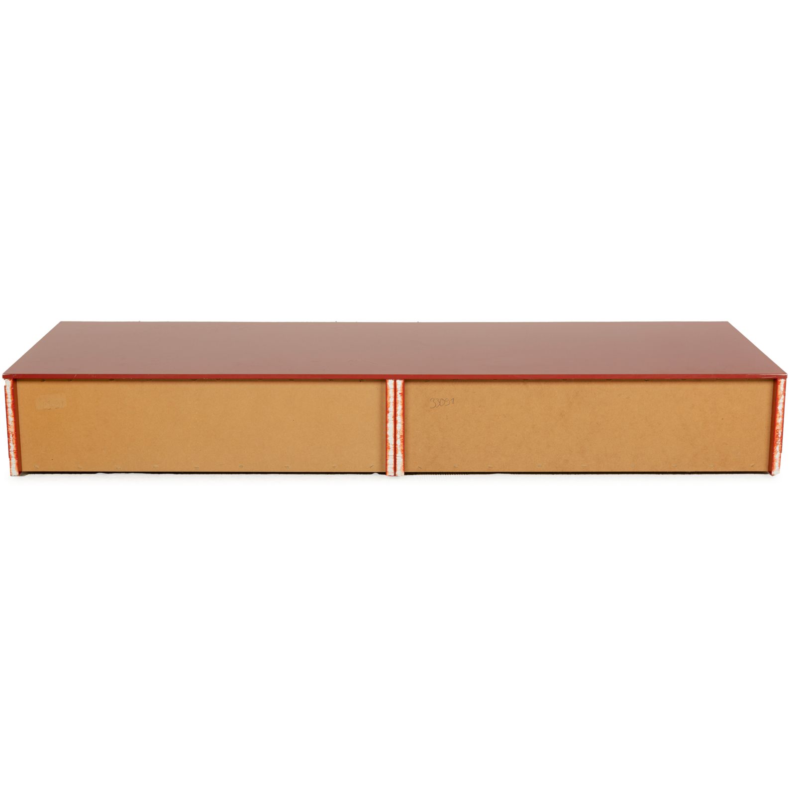 Furniture Kettnacker Wooden Sideboard Red Lowboard photo