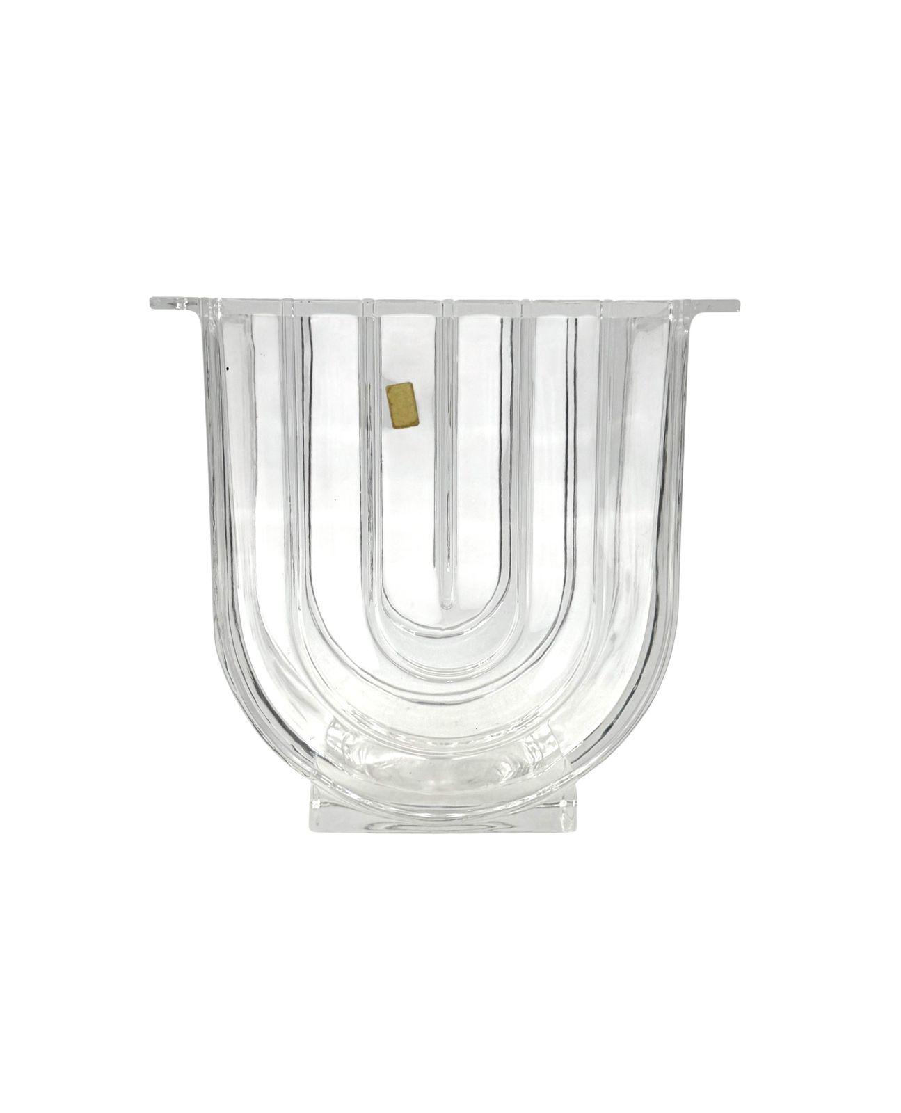Modern Crystal Vase, Laura Griziotti For Arnolfo Di Cambio 1968 photo 270.0