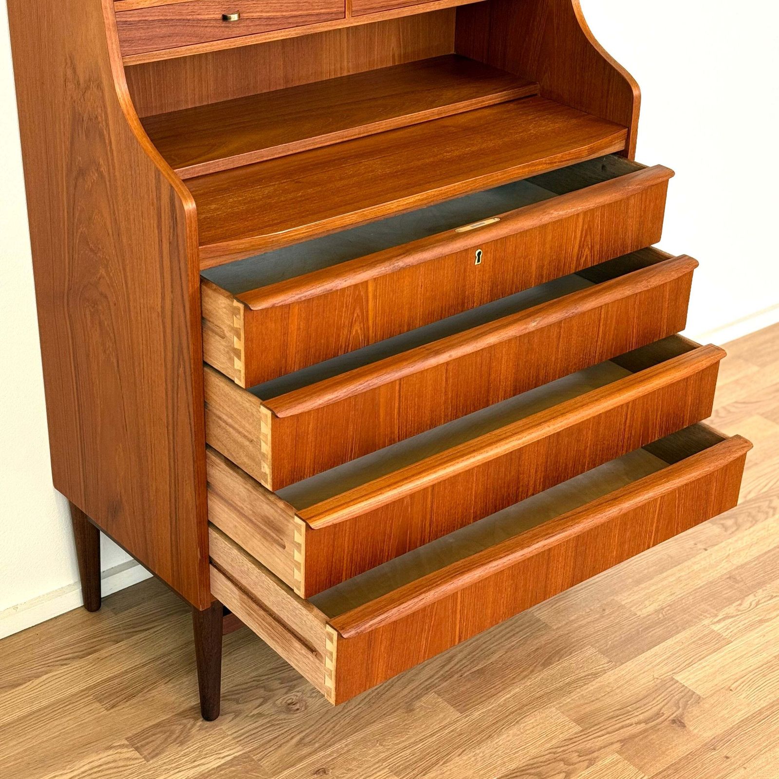 Secretary Cabinet In Teak, 1950s 60s, Denmark photo buy