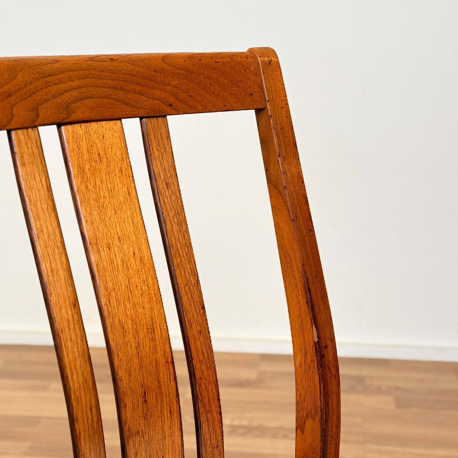 photo furniture Swedish Set Of 6 Dining Chairs In Teak