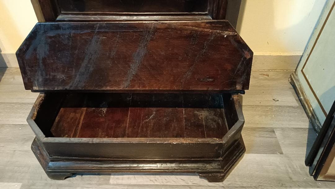 Antique 17th Century Walnut Kneeler With Drawers photo buy