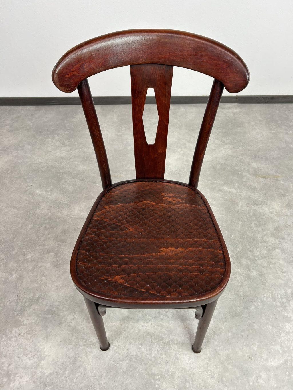 Set Of 4 Thonet Dining Chairs No.164 photo 2257.0