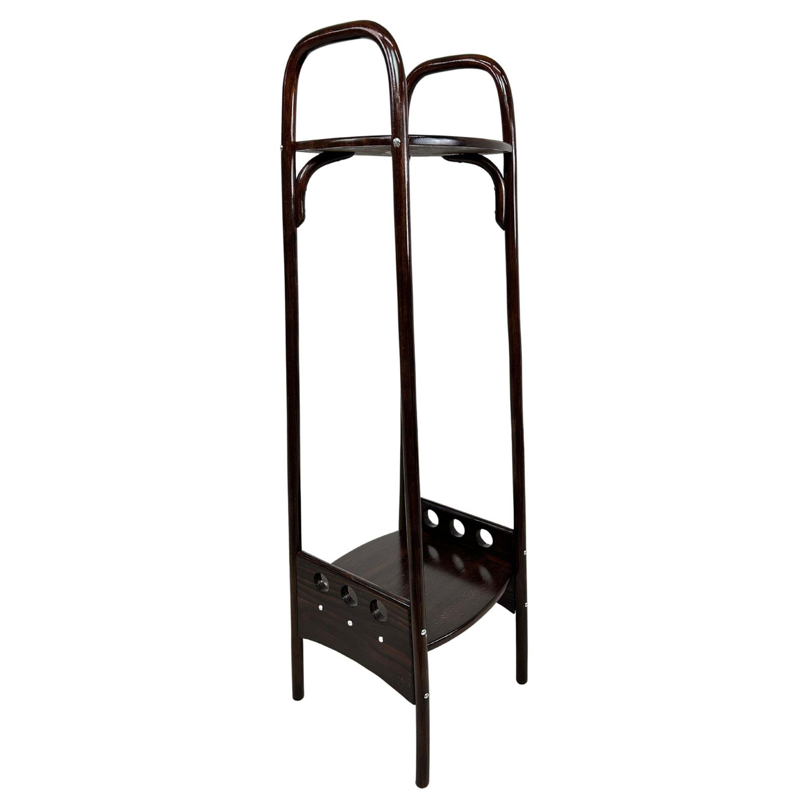 Bentwood Plant Stand No.9521 By Josef Hoffmann For Thonet