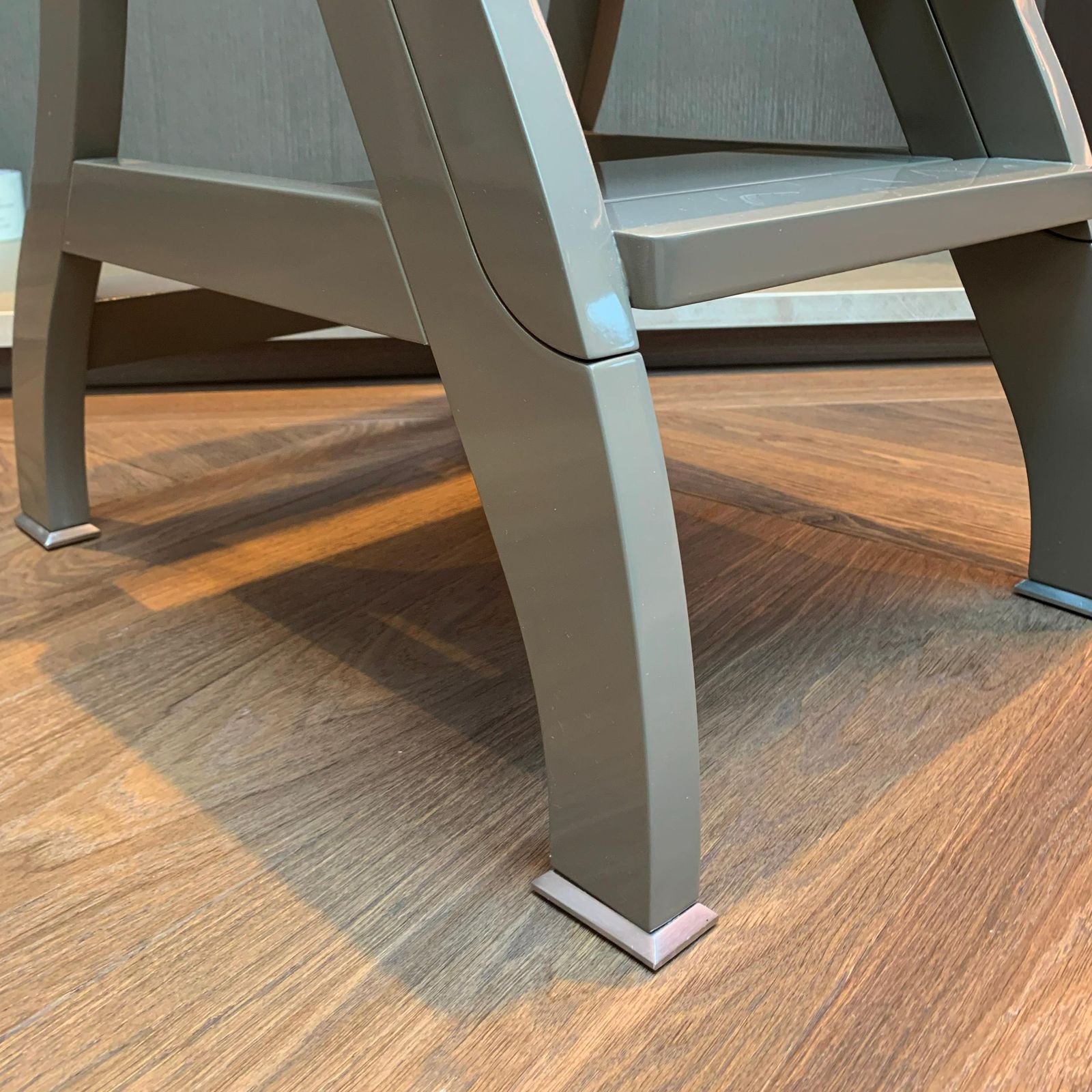Ladder Chair In Greige Lacquered Finish, “Rebecca” By Promemoria, Italy, 2018 photo vintage