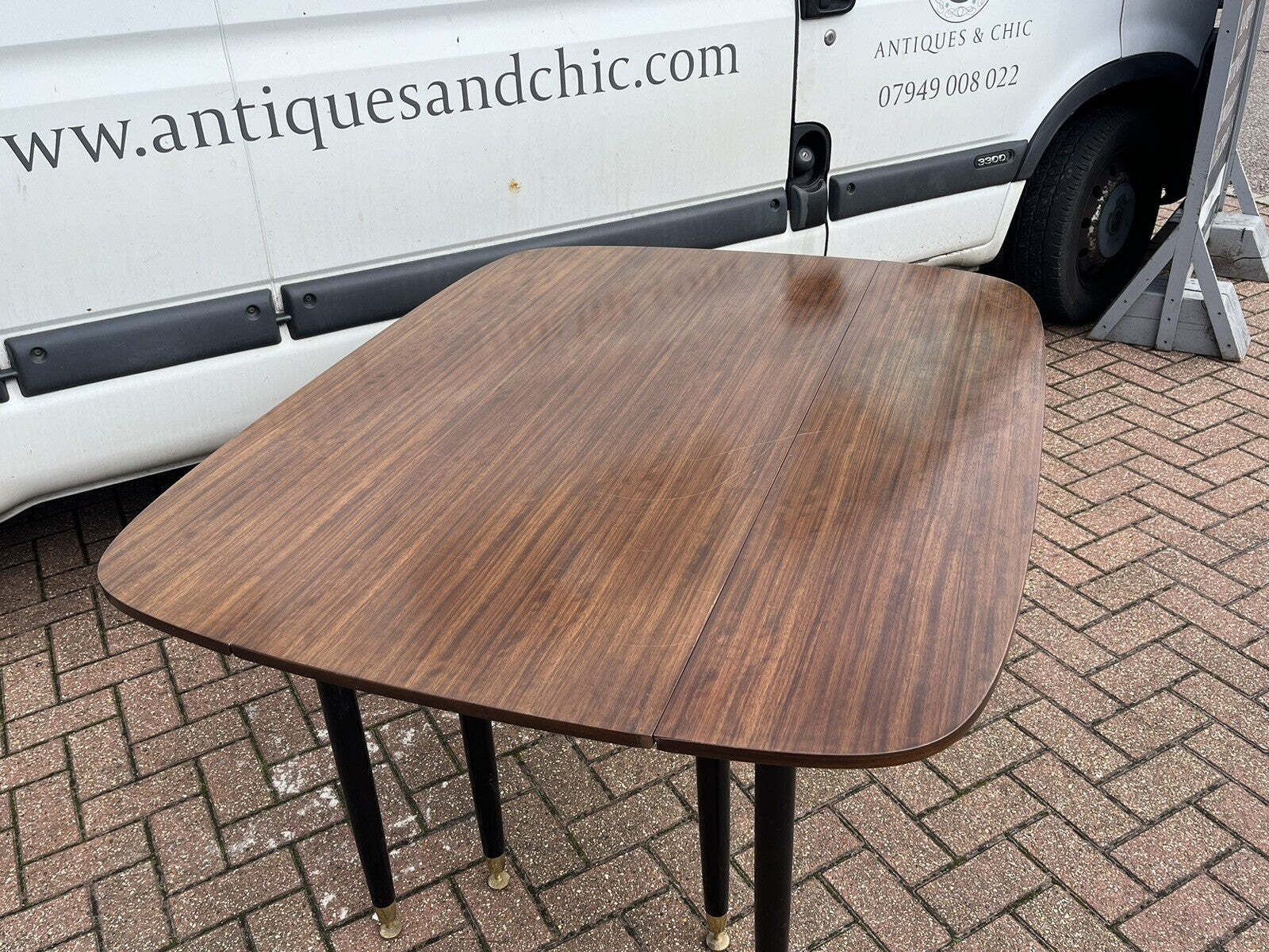 Furniture Mid Century G Plan Extending Dining Table & Chairs photo