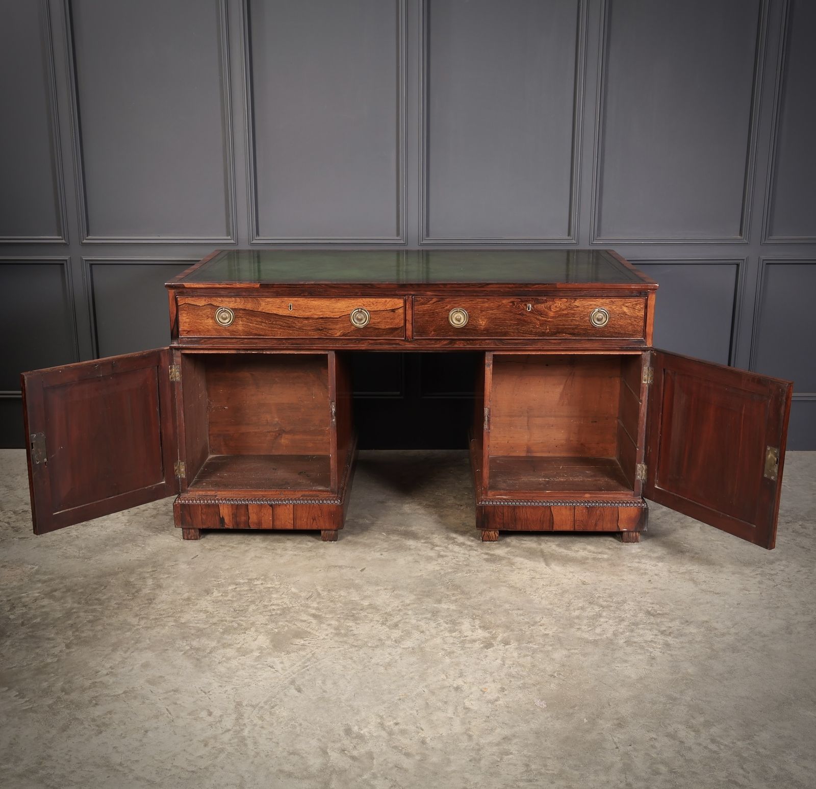 3700.0 Rare William IV Rosewood Partners Desk photo