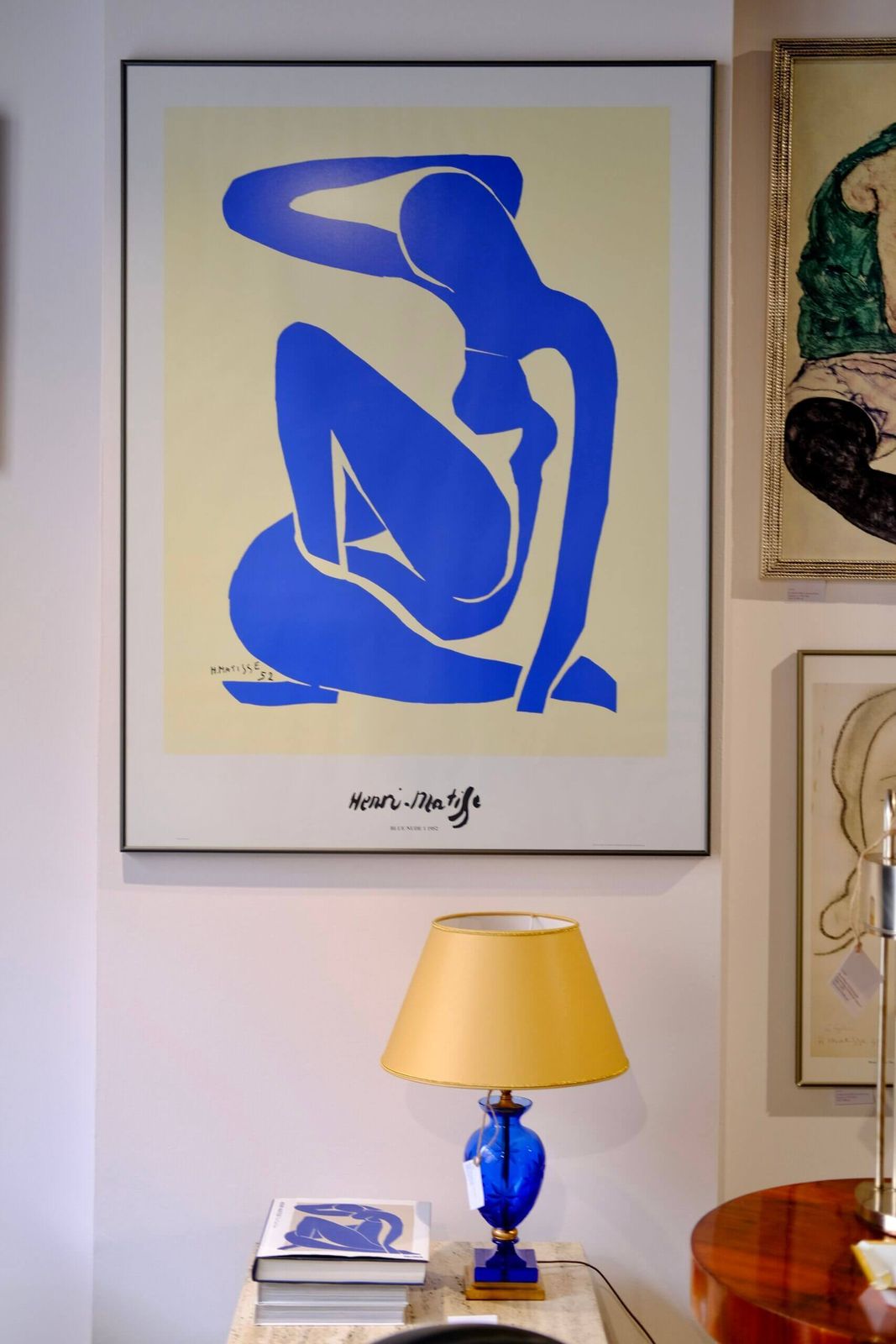 Henri Matisse, Offset Lithograph Of The Painting Blue Nude From 1999