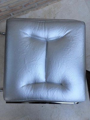 Furniture Set Of Italian Art Deco Chairs In Leather, 1960 photo