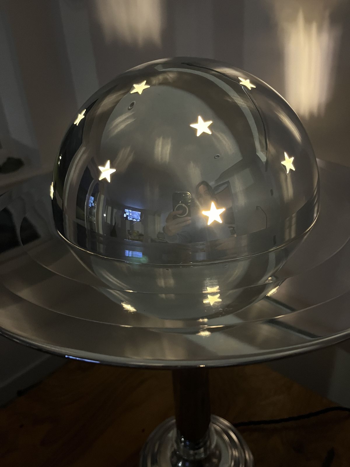 Pair Of Star Lamps By Former Nasa Engineer photo vinterior