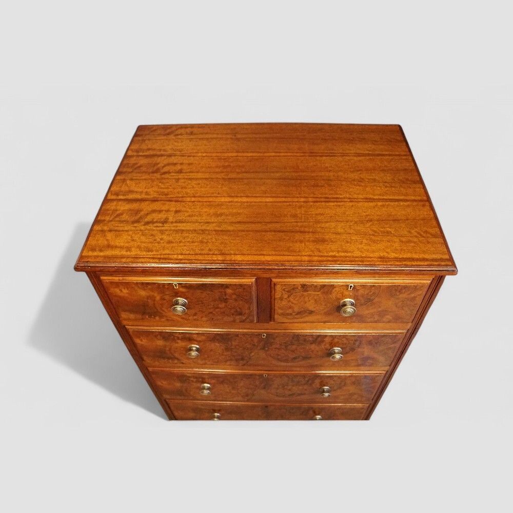 Edwardian Walnut Chest Of Drawers photo Furniture