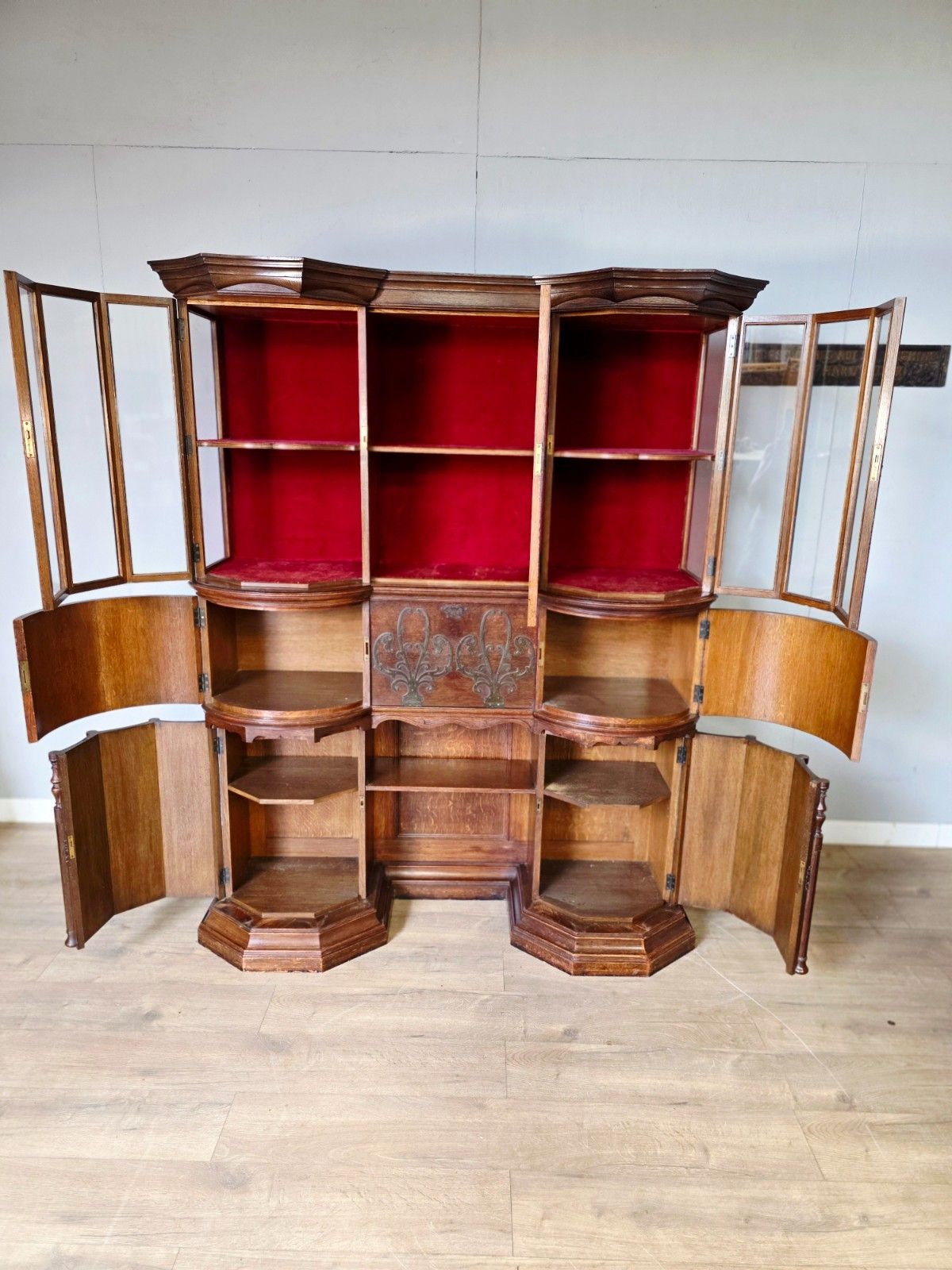 Morris & Co Victorian Oak Cabinet/Desk Designed By George W Jack photo buy