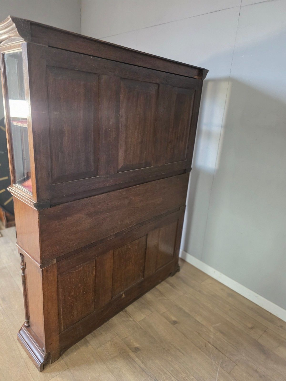 Furniture Morris & Co Victorian Oak Cabinet/Desk Designed By George W Jack photo