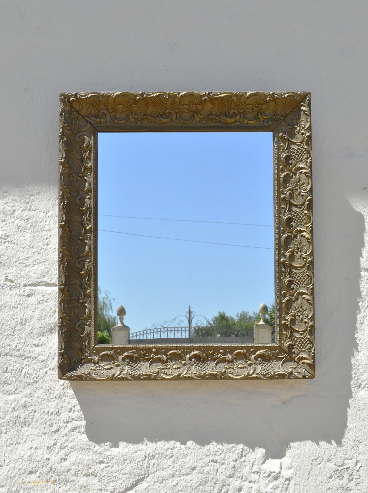 Antique French Giltwood Mirror 19th Century