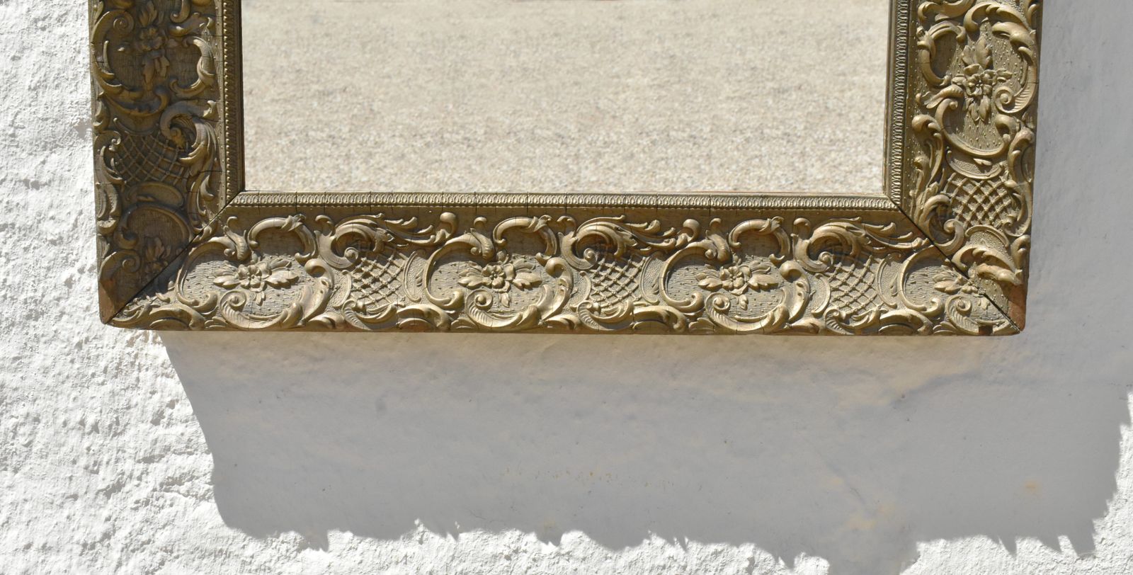 photo for sale Antique French Giltwood Mirror 19th Century