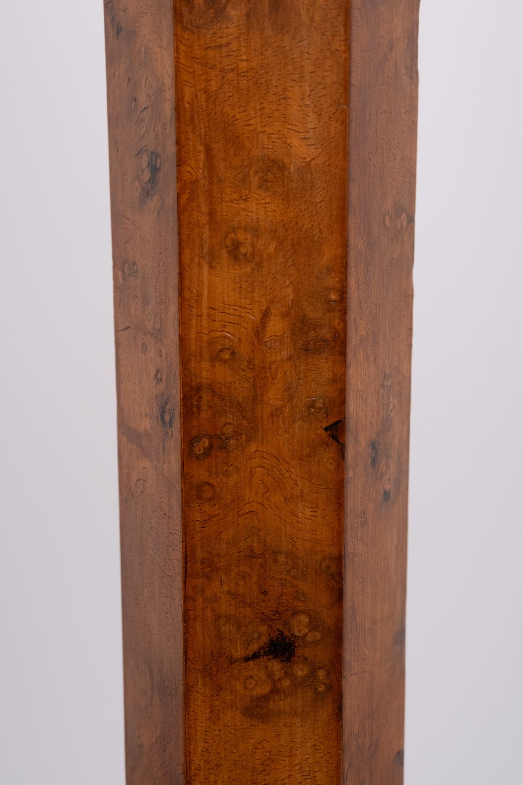 Stunning Large Antique Biedermeier Burl Floor Lamp . Germany photo for sale