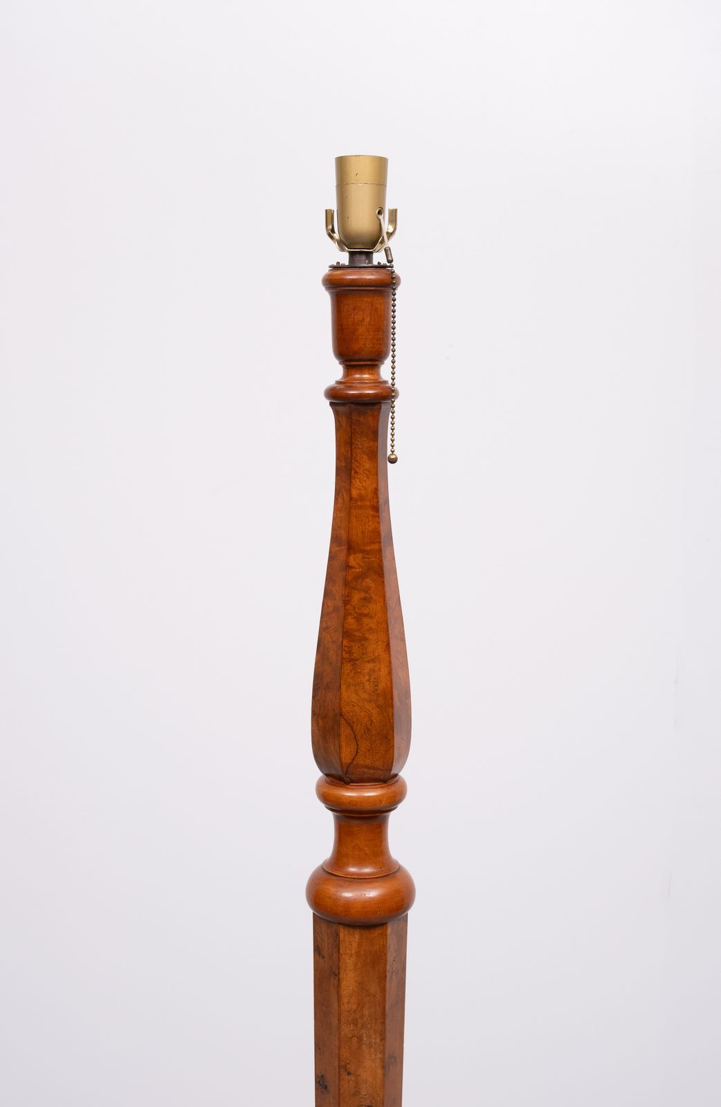 photo furniture Stunning Large Antique Biedermeier Burl Floor Lamp . Germany