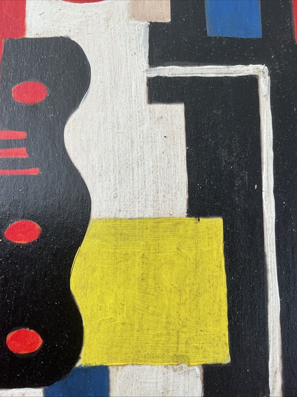 Beautiful Painting Fernand Leger Painting Oil On French Painter Old photo vinterior