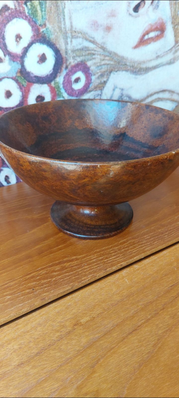 Piers O'shea Hand Turned Pedastal Bowl Albany, Australia photo furniture