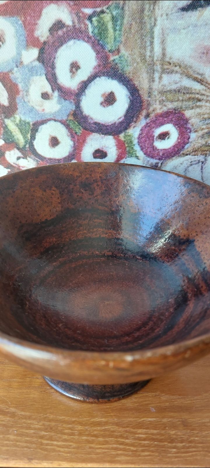 Piers O'shea Hand Turned Pedastal Bowl Albany, Australia photo for sale