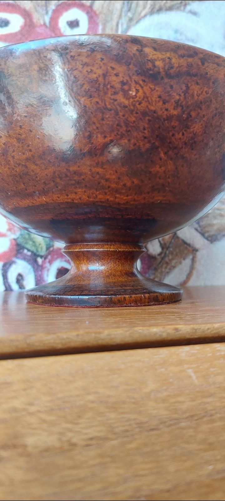 Piers O'shea Hand Turned Pedastal Bowl Albany, Australia photo Home Decor