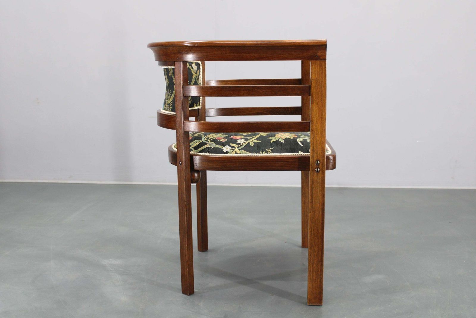 1930s Thonet Restored Armchair, Czechoslovakia photo vintage