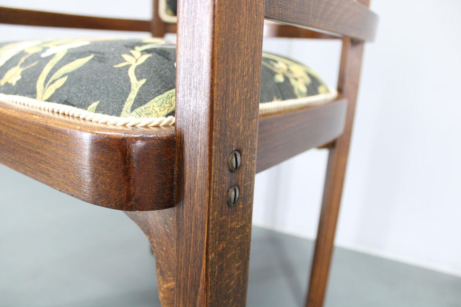 Furniture 1930s Thonet Restored Armchair, Czechoslovakia photo