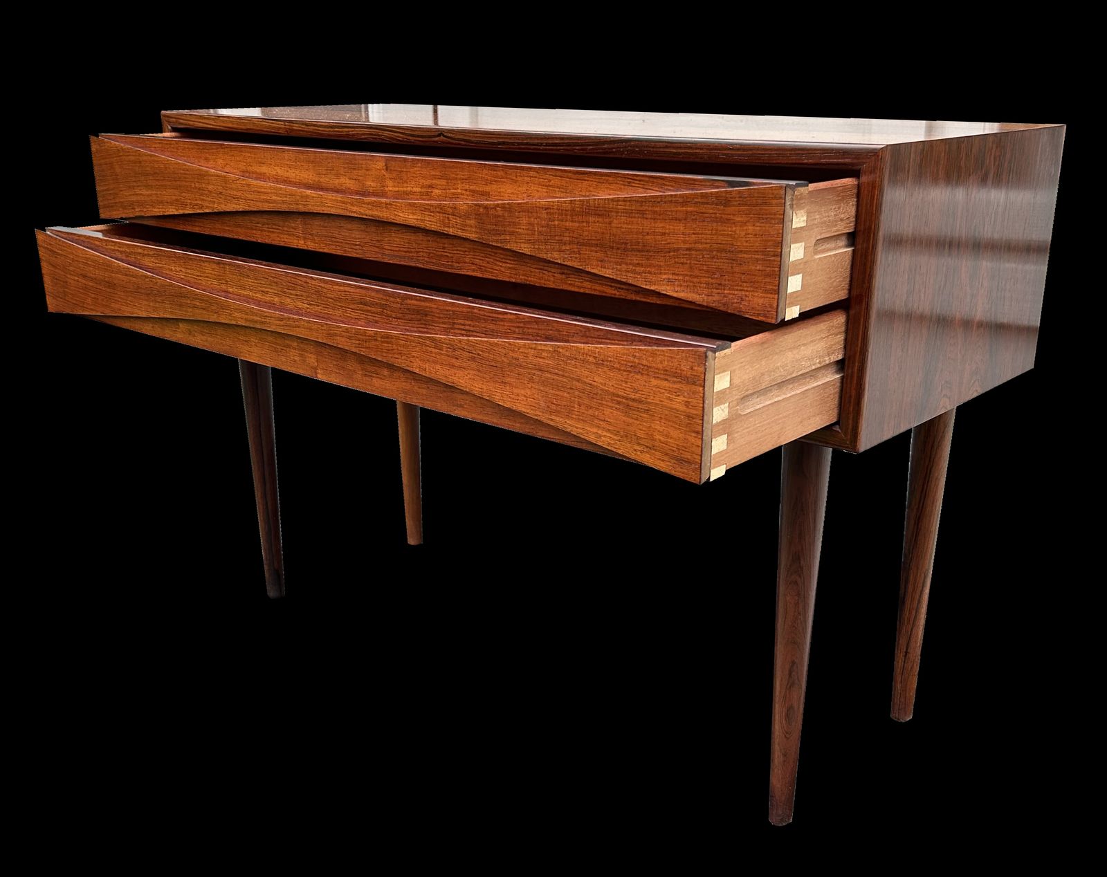 Chest Of 2 Drawers By Neils Clausen In Santos Rosewood photo furniture