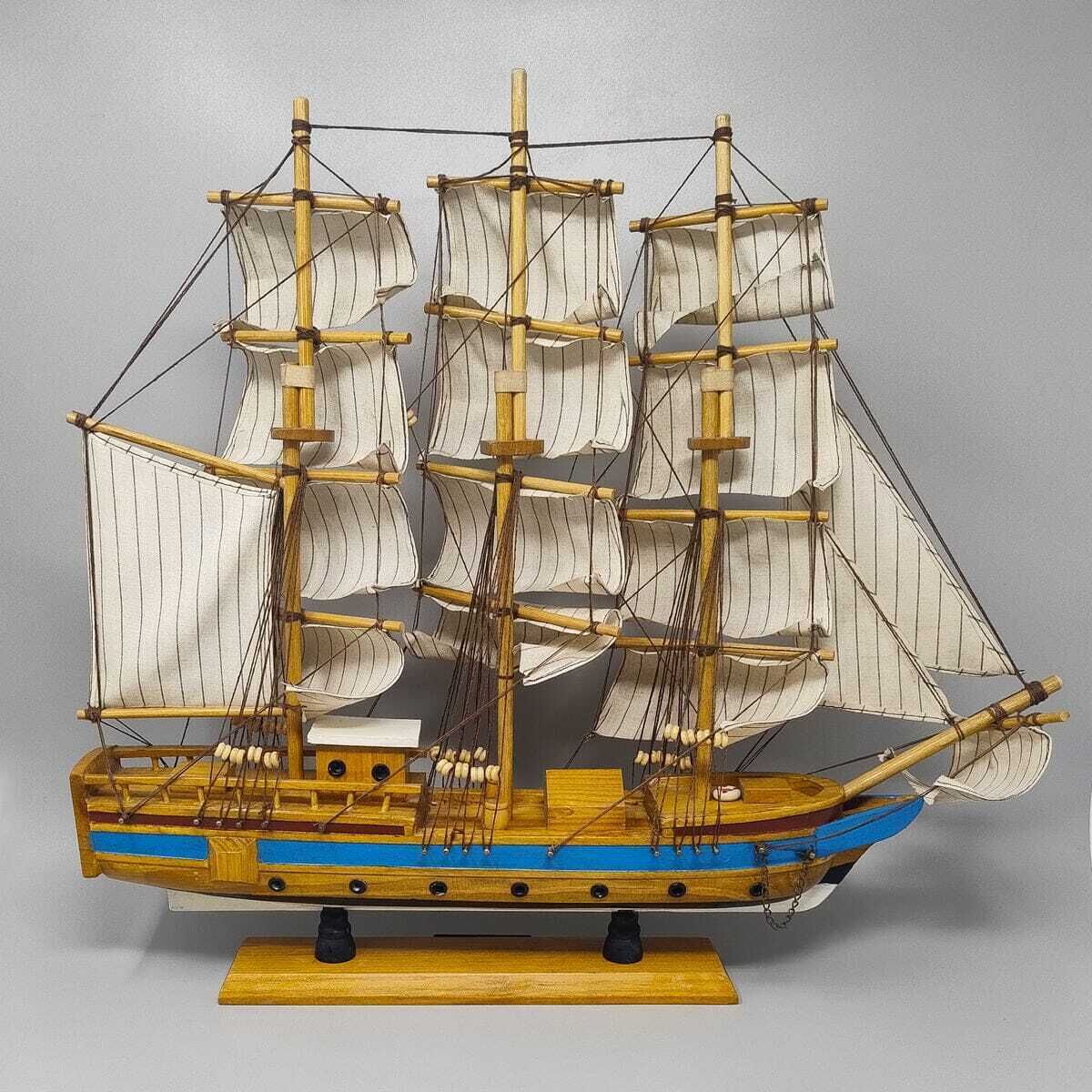1970s Astonishing Hms Endeavour Model Ship. Handmade. Made In England photo Home Decor