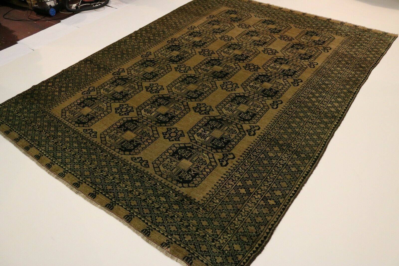 Afghan Us Reimport Fine Oriental Rug 3.50 X 2.60 photo 2530.0