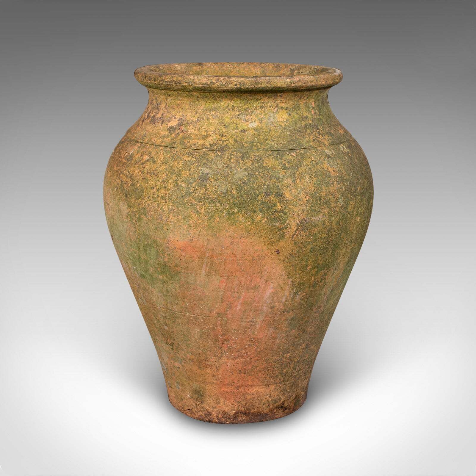 Antique Garden Vase, English, Terracotta, Planter, Victorian, Outdoor Ornament photo 433.0