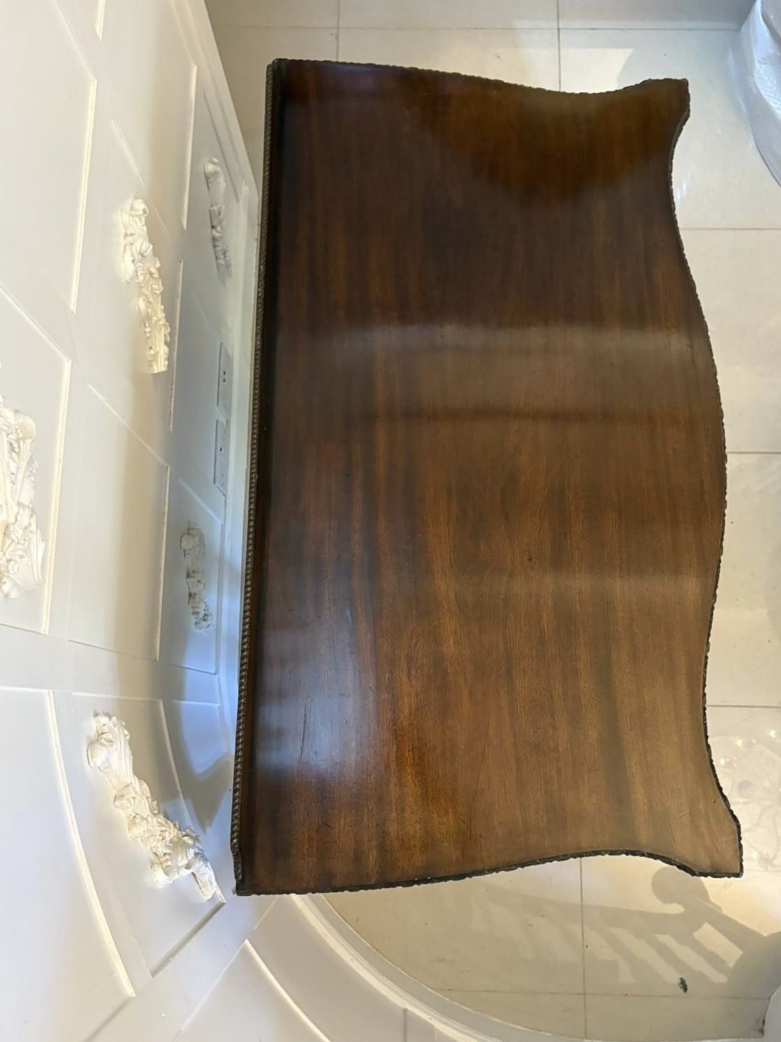 photo buy Antique 19th Century Quality Carved Mahogany Desk