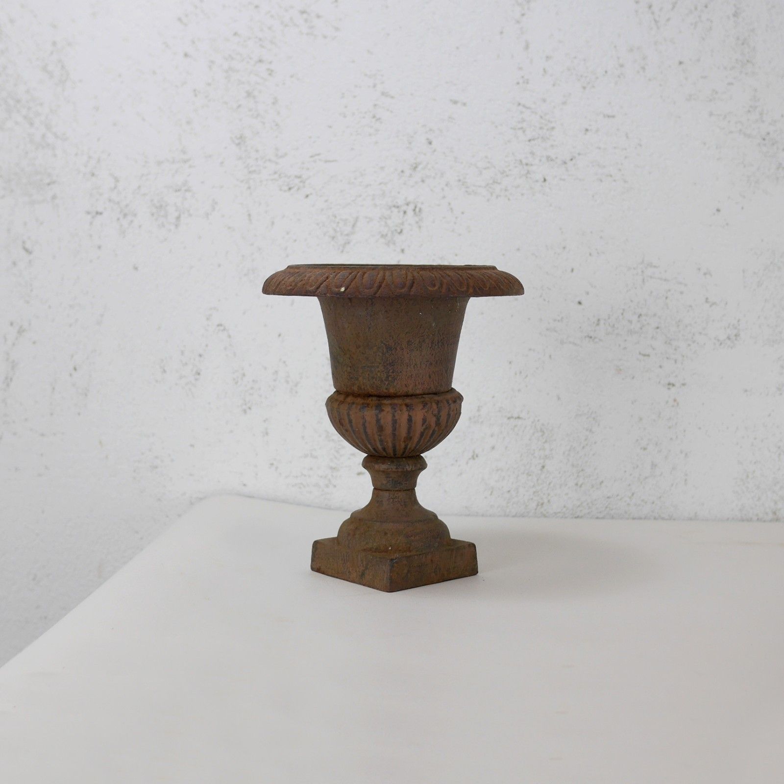 Small Miniature Cast Iron French Campana Urn Planter Victorian Style #102894 photo 70.0