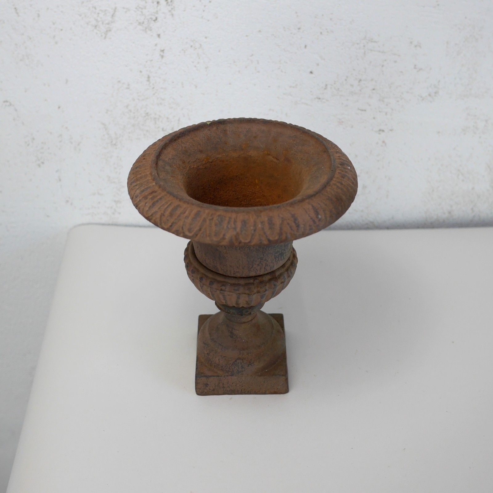 Small Miniature Cast Iron French Campana Urn Planter Victorian Style #102894 photo buy