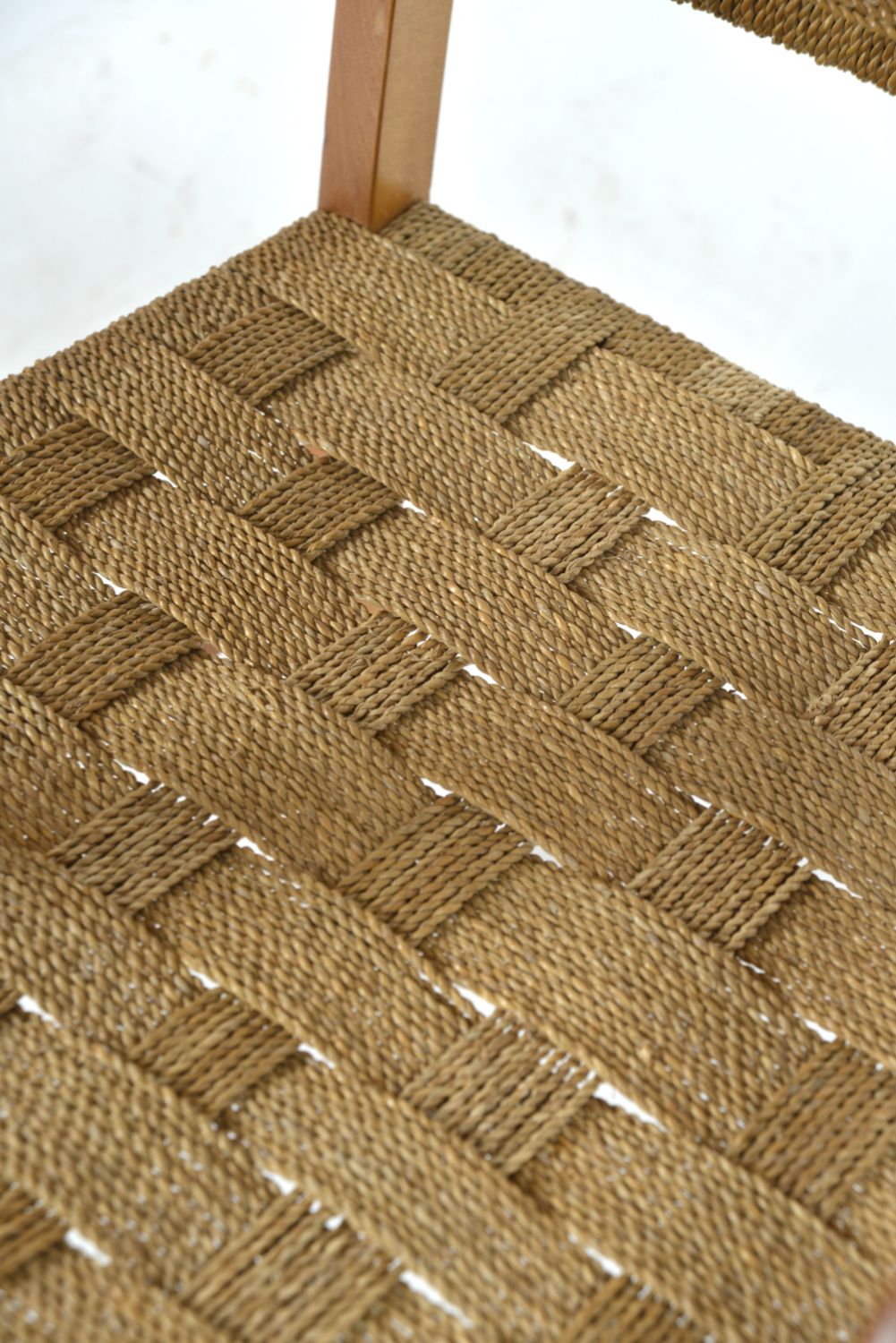 photo furniture 1930s Swedish Beech Rope Cord Armchair By Axel Larsson For Bodafors Scandinavian Midcentury