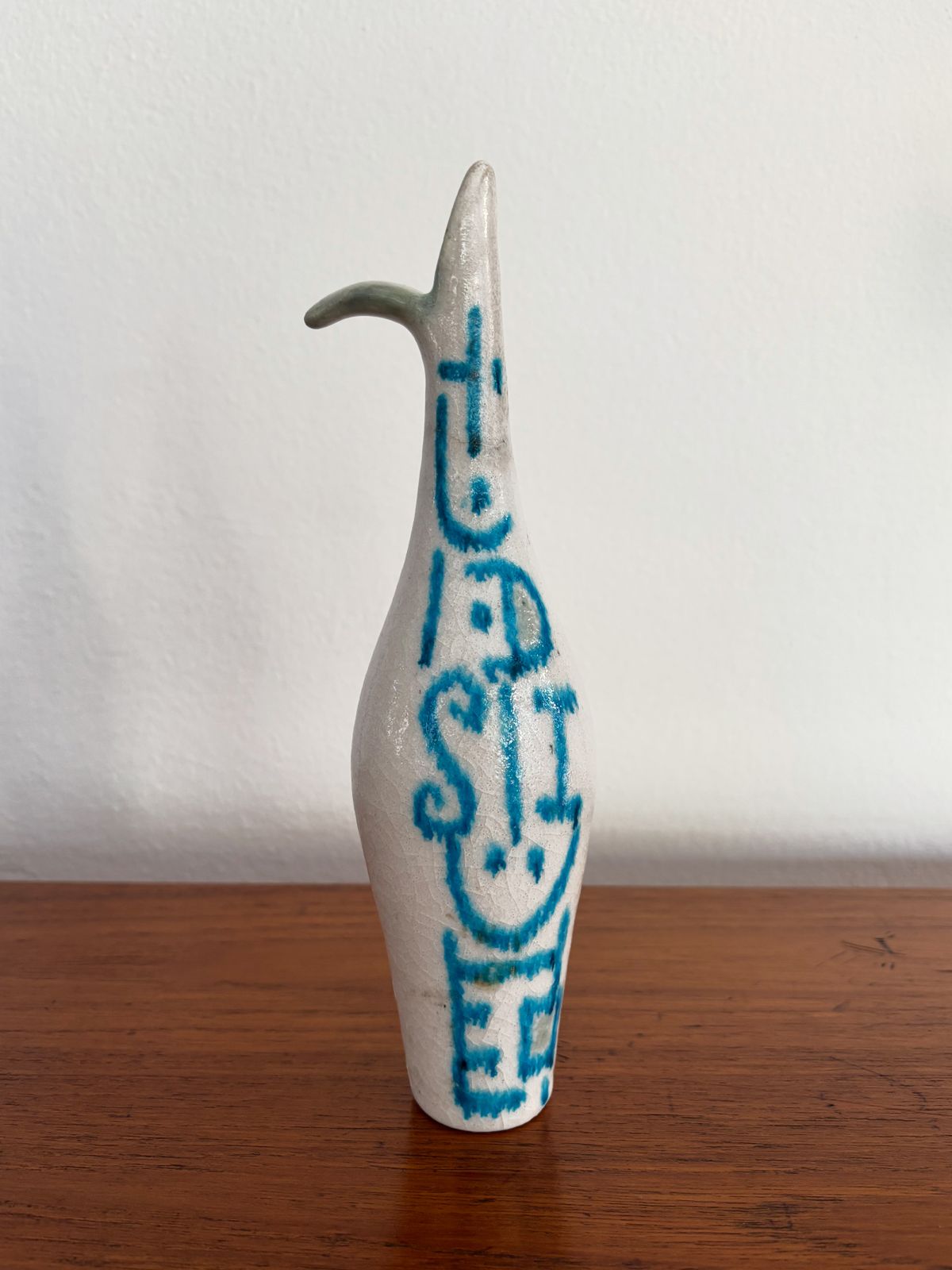 Guido Gambone Midcentury Ceramic Vase, Italy 1950s photo furniture