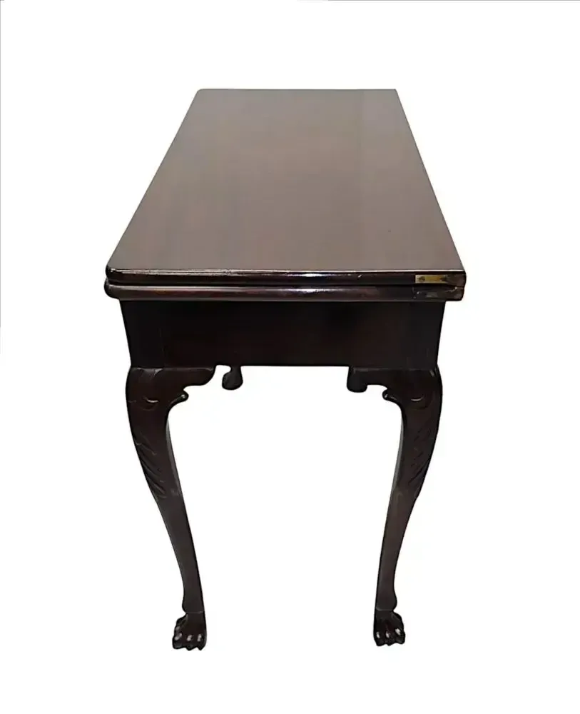 photo for sale A Very Rare Early 19th Century Irish Turn Over Leaf Games Table