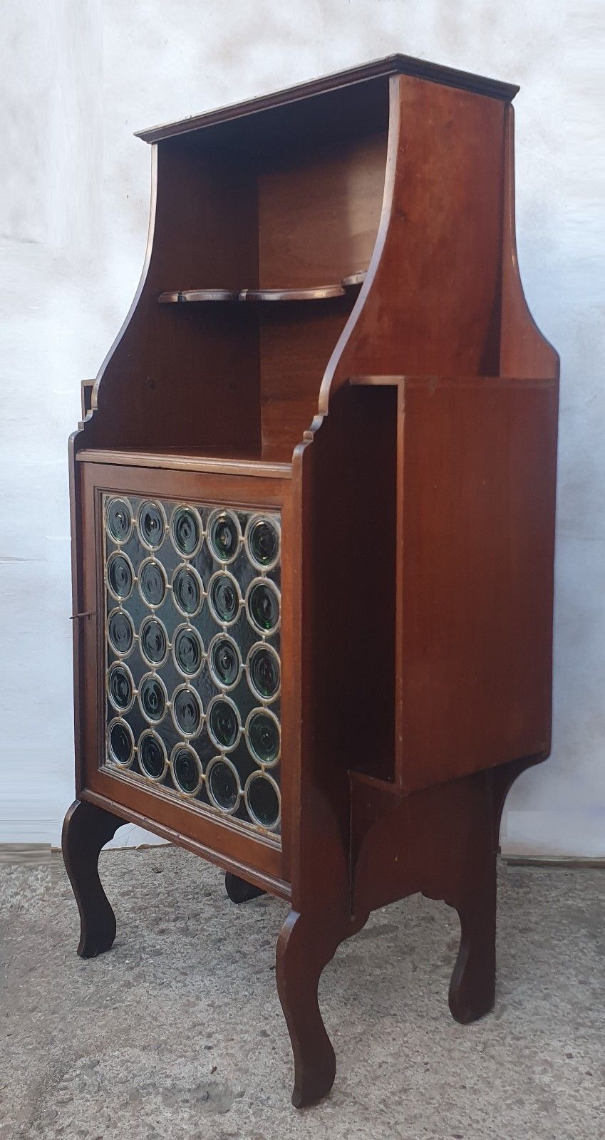 An Arts And Crafts  Sheet Music Cabinet In The Manner Of Liberty And Co photo vintage