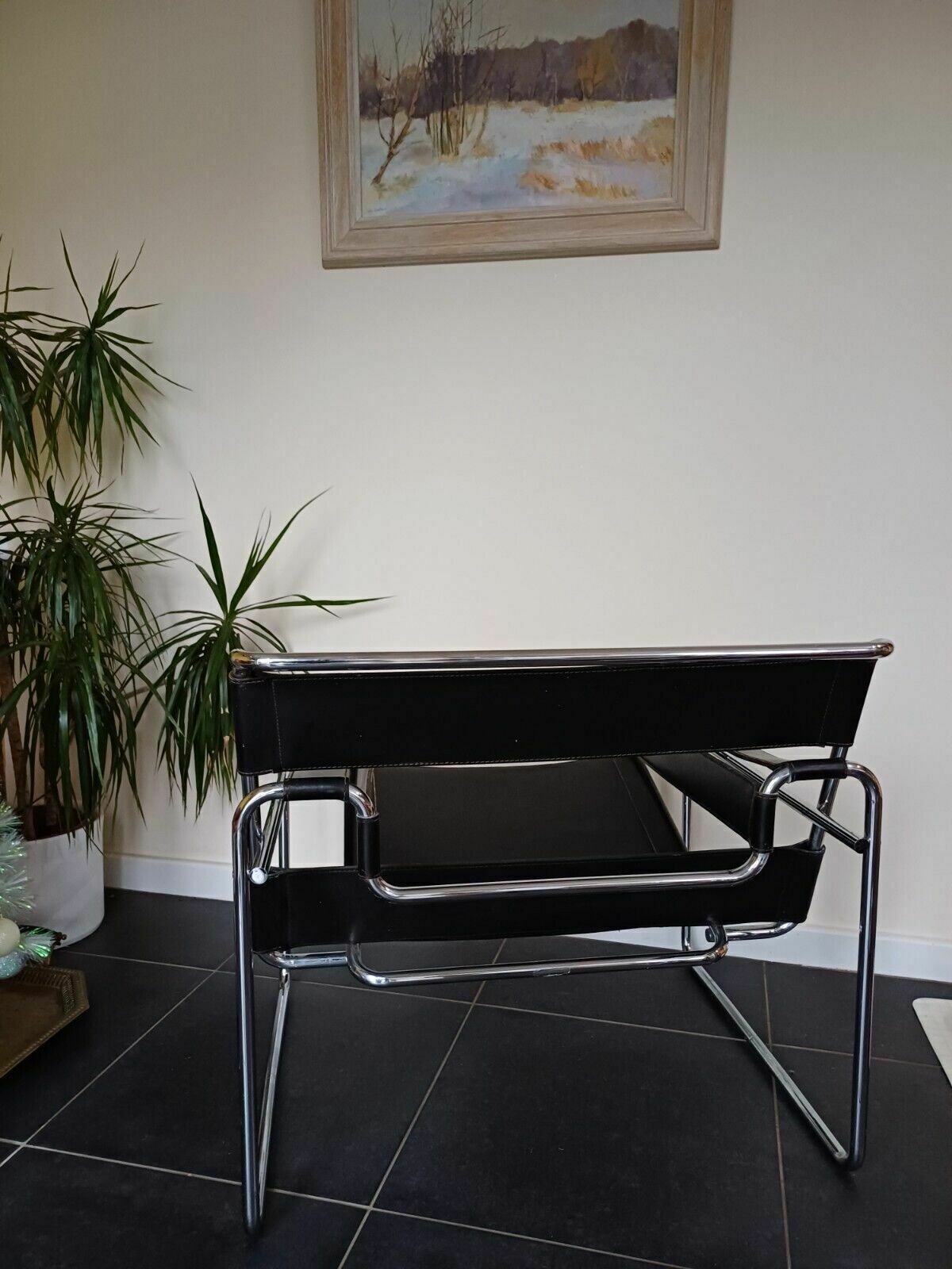 Original Wassily Chair Model B3 By Marcel Breuer, Manufactured By Gavina 1960s photo buy